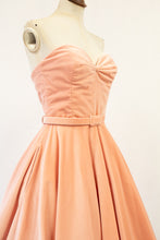 Alina - Strapless Pink Velvet Ballerina Dress