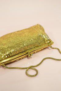 Vintage 1960s Gold Mesh Bag