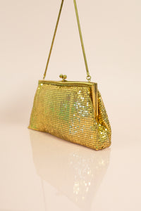 Vintage 1960s Gold Mesh Bag