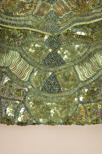 Vintage 1920s Large Beaded Purse