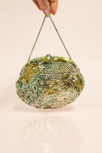 Vintage 1920s Gold Sequin Purse