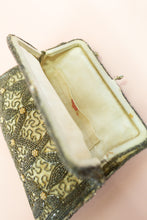 Vintage 1930s Beaded Silver Hand Bag