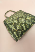 Vintage 1930s Beaded Silver Hand Bag