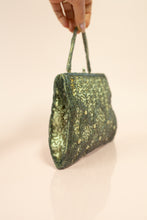 Vintage 1930s Beaded Silver Hand Bag