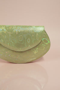 Vintage 1980s Iridescent Clutch Bag