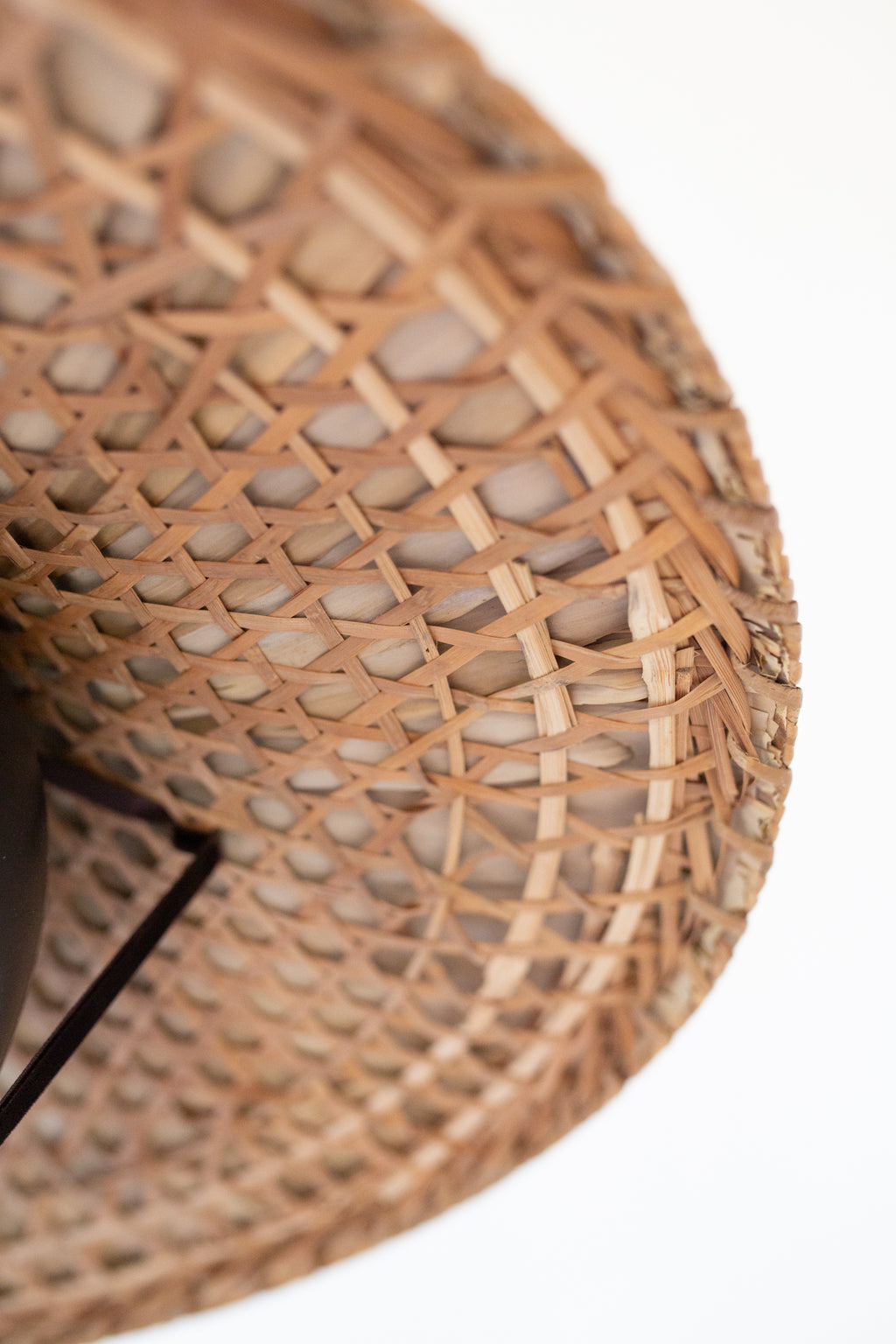 Vintage Chinese Pointed Bamboo Sun Hat