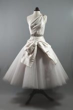 Astor - Silk and Tulle Asymmetric Ballerina Gown