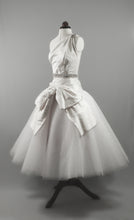 Astor - Silk and Tulle Asymmetric Ballerina Gown
