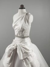 Astor - Silk and Tulle Asymmetric Ballerina Gown
