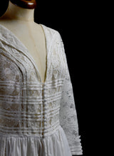 1910 - Edwardian Cotton Lace Maxi Dress (sample)
