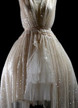 1920 - Champagne Sequin Dress reserved