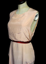 Vintage 1930s Pink Silk Dress