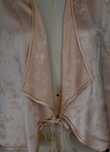 Vintage 1930s Pink Silk Satin Jacket