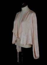 Vintage 1930s Pink Silk Satin Jacket