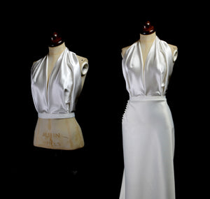 Bespoke Silk Satin Top