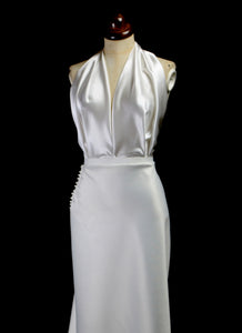 Bespoke Silk Satin Top