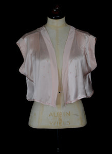 Vintage 1930s Pink Silk Jacket