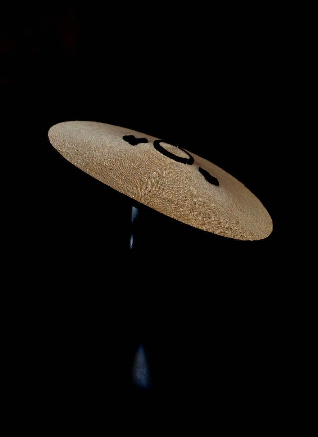 Vintage 1930s Straw Tilt Hat