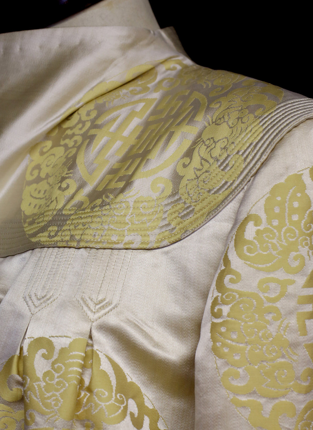 Vintage 1940s Silk Satin Coat