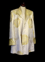 Vintage 1940s Silk Satin Coat
