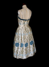 RESERVED Vintage 1950s Embroidered Dress