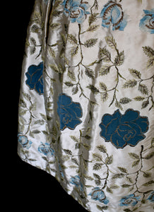 RESERVED Vintage 1950s Embroidered Dress