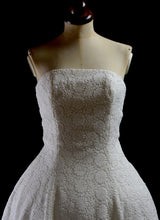 guipure lace wedding dress strapless alexandra king