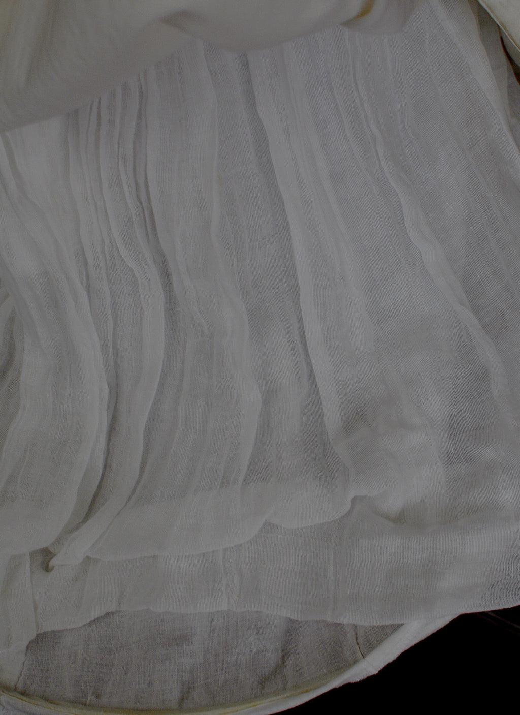 Vintage 1950s Satin Wedding Dress