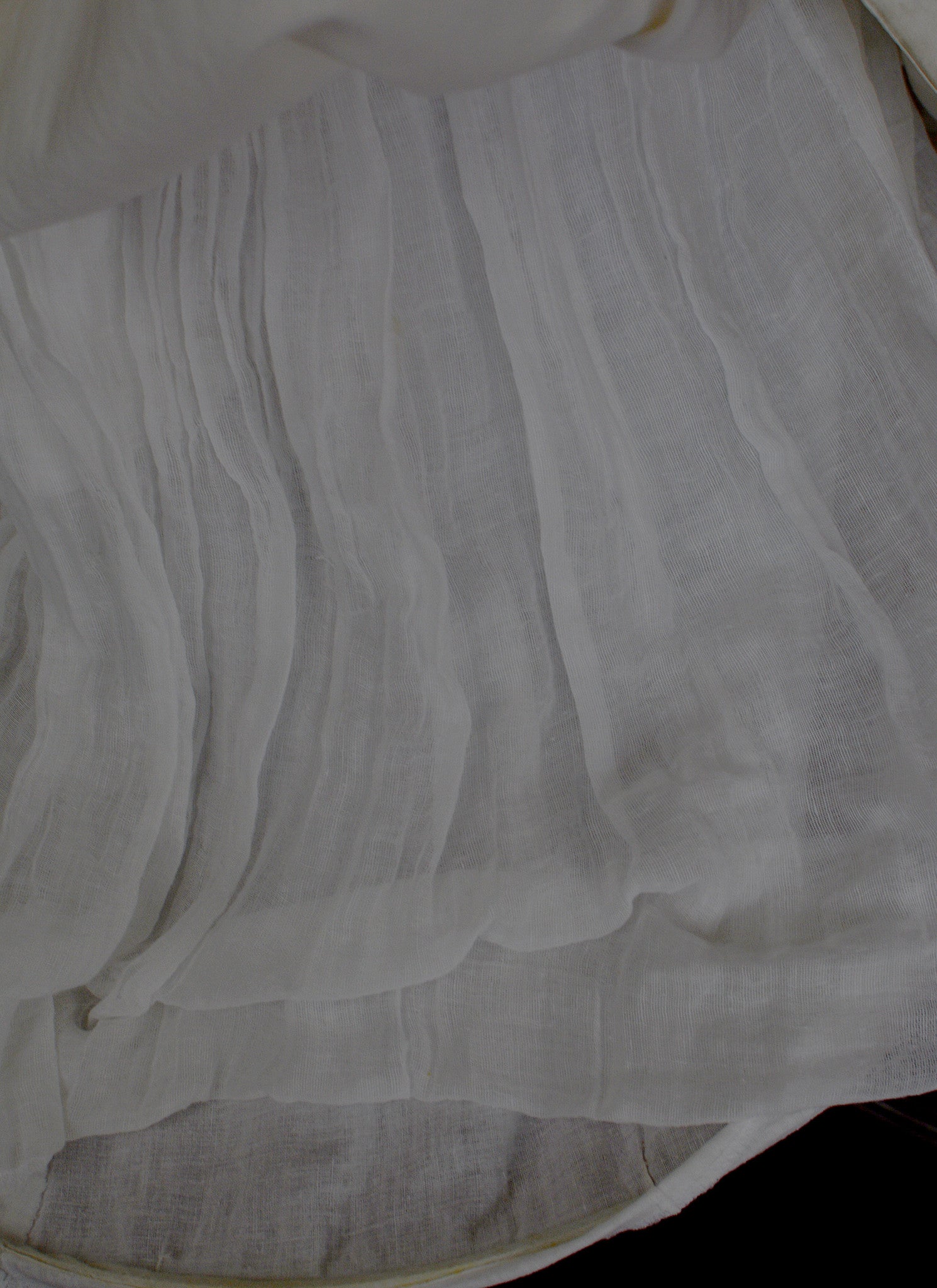 Vintage 1950s Satin Wedding Dress