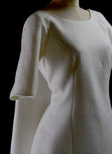 1960 - Wool Felt Mini Dress - S