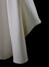 1960 - Wool Felt Mini Dress - S