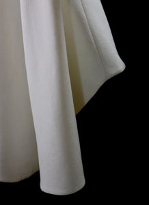 1960 - Wool Felt Mini Dress - S