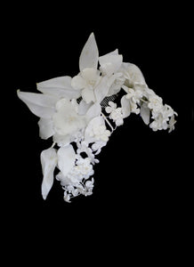 Vintage 1950s Large Flower Head Piece