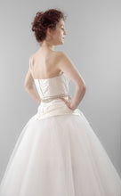 Astor - Silk and Tulle Asymmetric Ballerina Gown