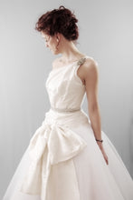 Astor - Silk and Tulle Asymmetric Ballerina Gown