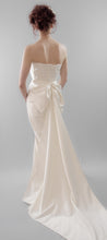 Swanson - Silk Satin Bow Back Hourglass Gown