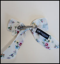 Primrose Embroidered Silk Hair Bow