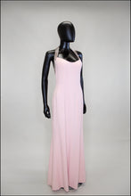 Vintage 1990s Bruce Oldfield Pink Silk Couture Gown