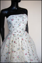 Spring Rose - Ivory Floral Embroidered Silk Dress