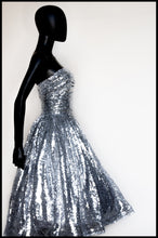 Carnivale - Silver Sequin Midi Dress