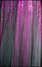 Disco Bliss - Pink Pleated Tulle Sequin Midi Dress