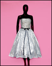 Carnivale - Silver Sequin Midi Dress