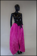 Vintage 1980s Pink Taffeta Over Skirt
