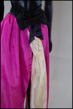 Vintage 1980s Pink Taffeta Over Skirt
