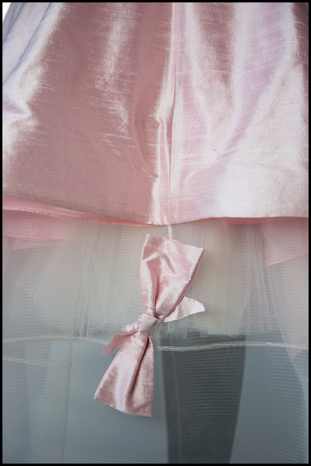 Peony Blush Pink Silk Gown