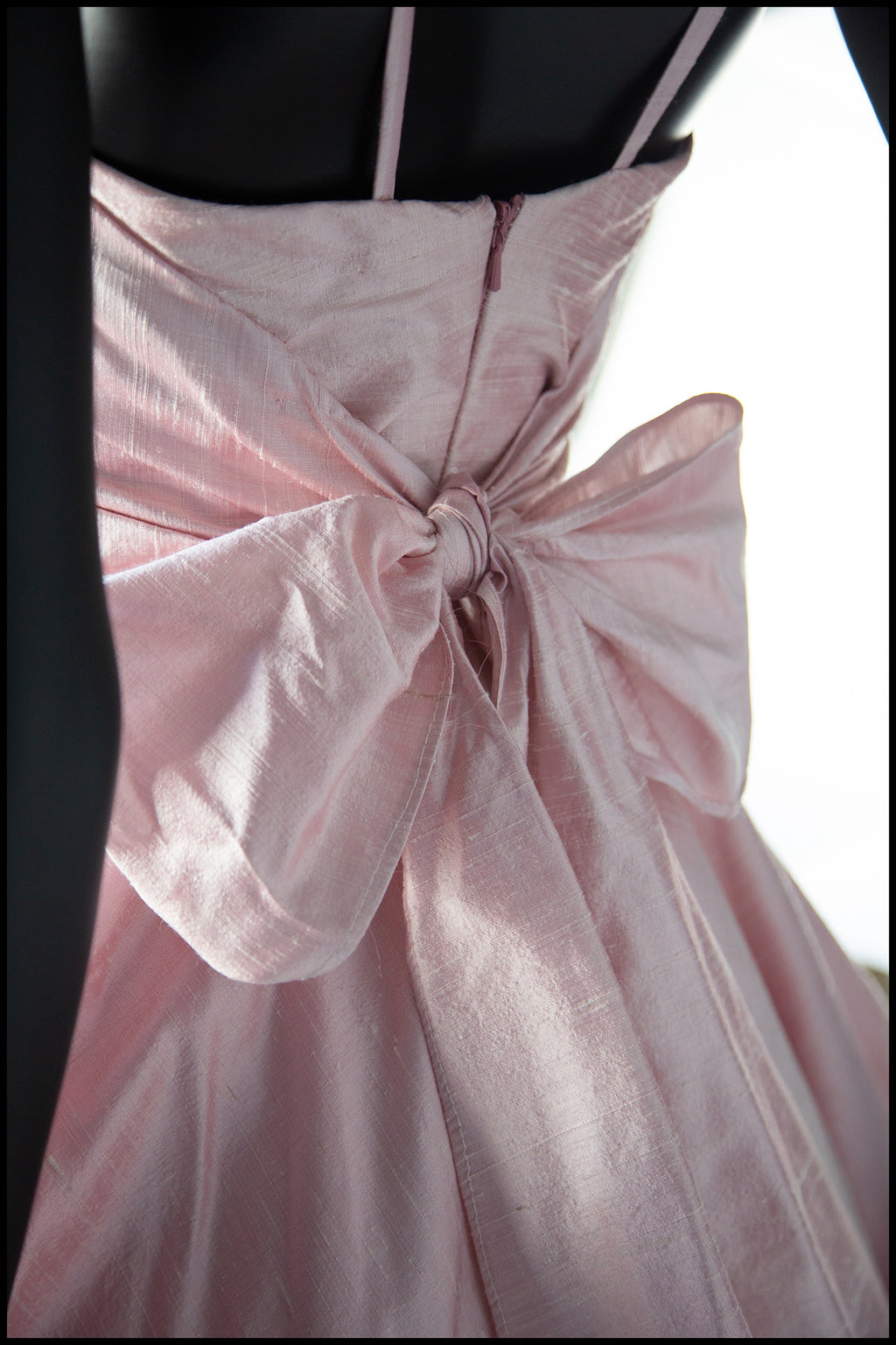 Peony Blush Pink Silk Gown