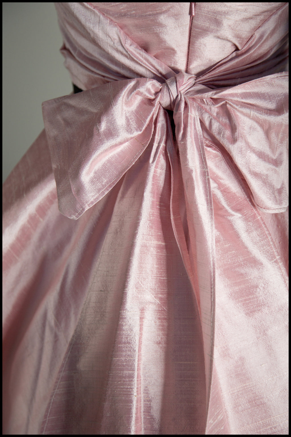 Peony Blush Pink Silk Gown
