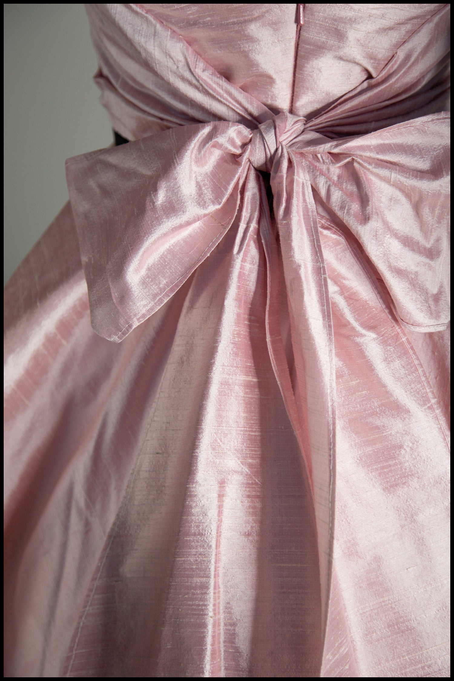 Peony Blush Pink Silk Gown