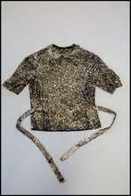 Vintage 1930s Gold Sequin Blouse