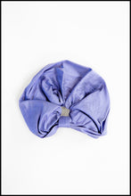 Dusky Blue Silk Hair Tie